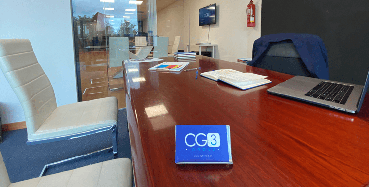 Despacho dirección CG3 Innova - Agencia de marketing en Cantabria